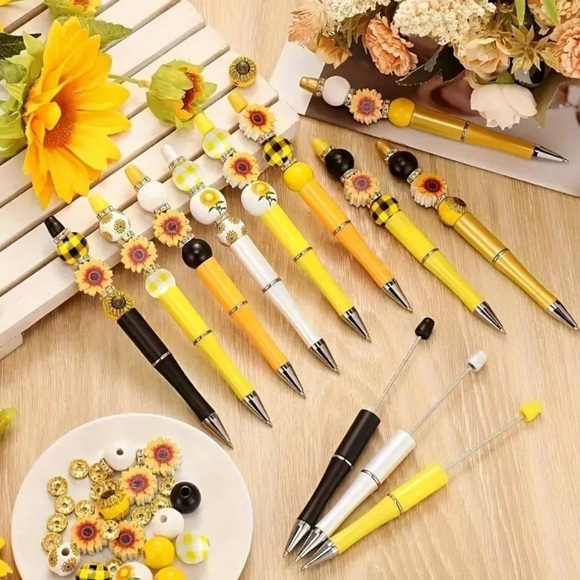 One 2 pc set Handmade Refillable Theme Pens - Picture 14 of 15